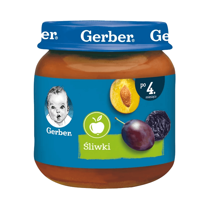 GERBER DESER ŚLIWKA 125G