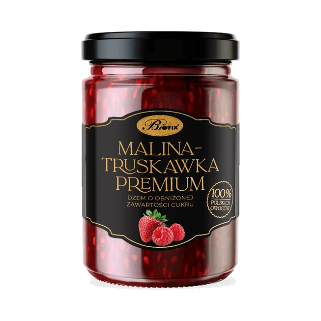 BIFIX DŻEM MALINA - TRUSKAWKA 290G
