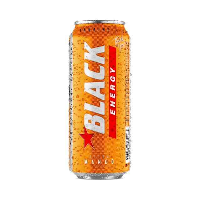 BLACK ENERGY.DRINK MANGO 500ML