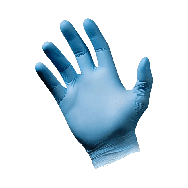 RĘKAWICE NITRYLOWE BLUE XL BEZ PUDRO