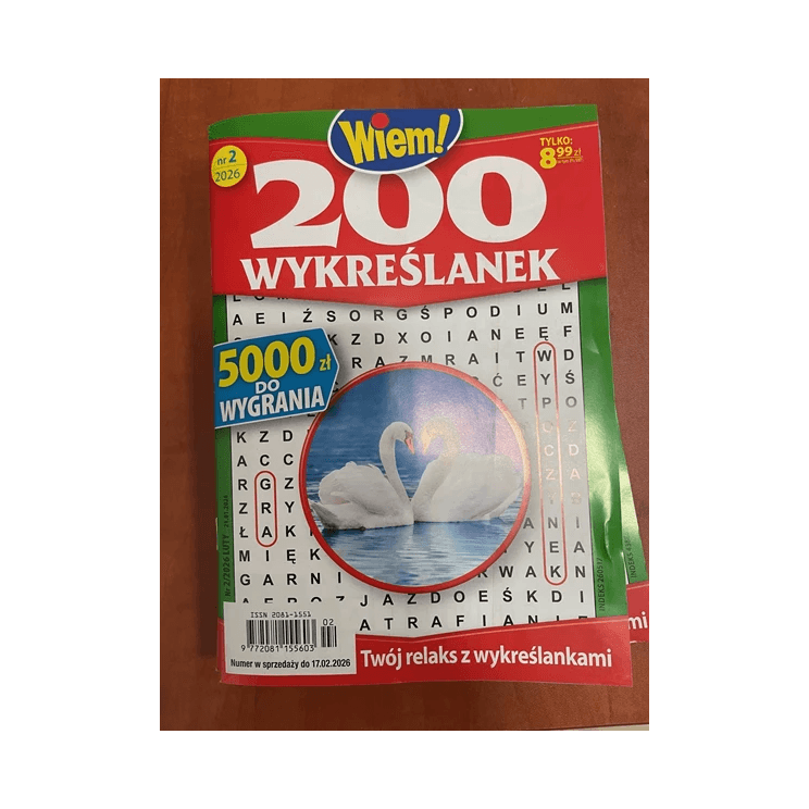 GAZETA WIEM! 200 WYKREŚLANEK MIESIĘC
