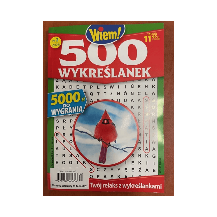 GAZETA WIEM! 500 WYKREŚLANEK MIESIĘC