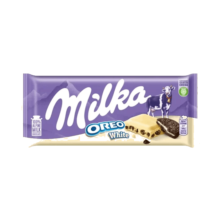 MILKA CZEKOLADA OREO WHITE 100G