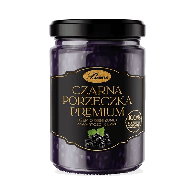 BIFIX DŻEM CZARNA PORZECZKA 290G
