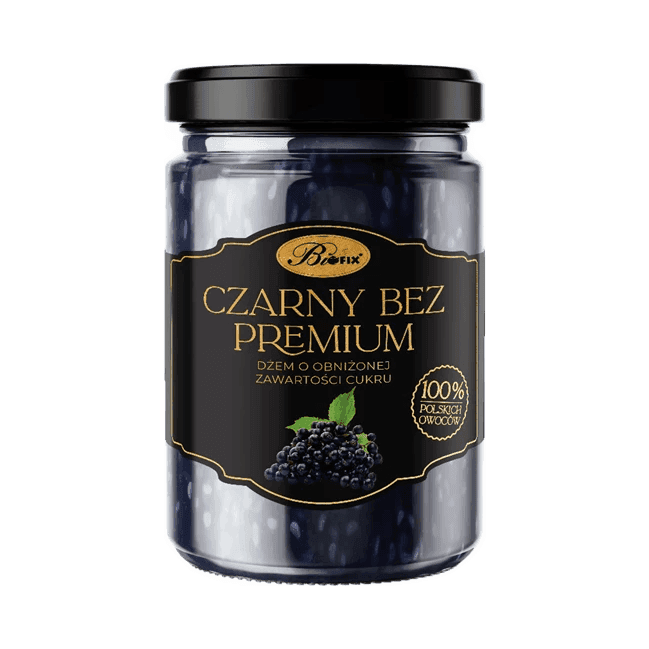 BIFIX DŻEM CZARNY BEZ 290G
