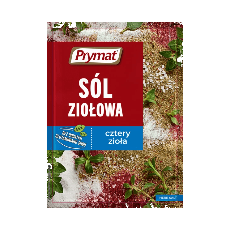 PRYMAT SÓL ZIOŁOWA 30G/25SZT