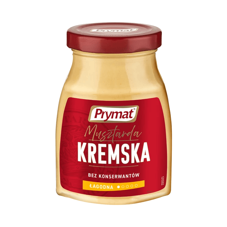 PRYMAT MUSZTARDA KREMSKA 185G