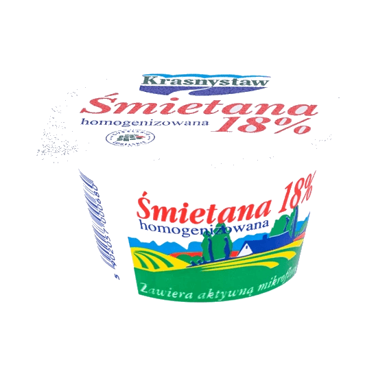 KRASNYSTAW ŚMIETANA 18% 150G