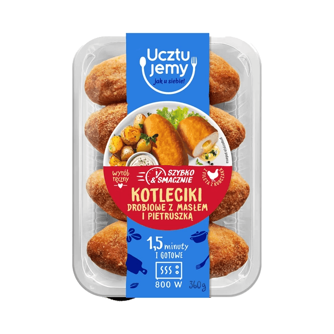 UCZTUJEMY KOTLET DEVOLAY MASŁ.360G