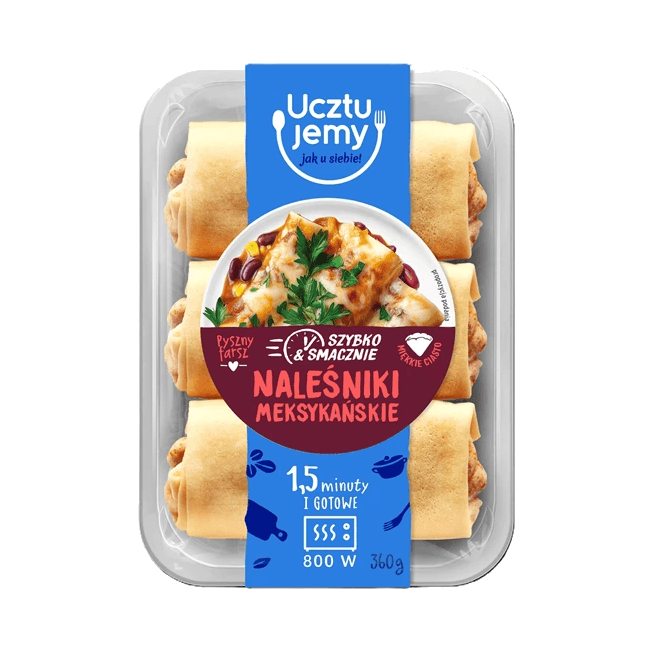 UCZTUJEMY NALEŚNIKI MEKSYKAŃ.320G