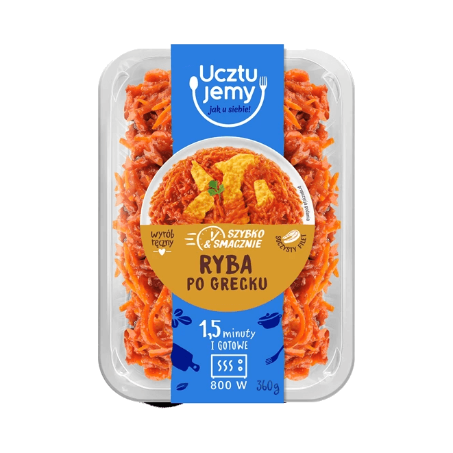 UCZTUJEMY RYBA PO GRECKU 300 G