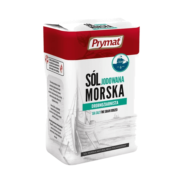 PRYMAT SÓL MORSKA JOD.DROBNOZIAR 1KG