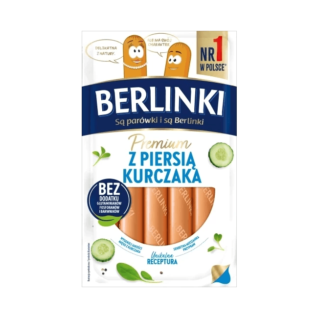 MORLINY BERLINKI Z PIERSIĄ KURCZAKA