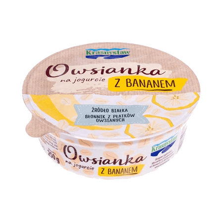 KRASNYSTAW OWSIANKA Z BANANEM 250G