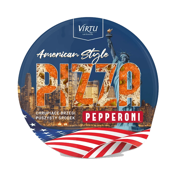 VIRTU PIZZA PEPPERONI W STYLU AMERYK