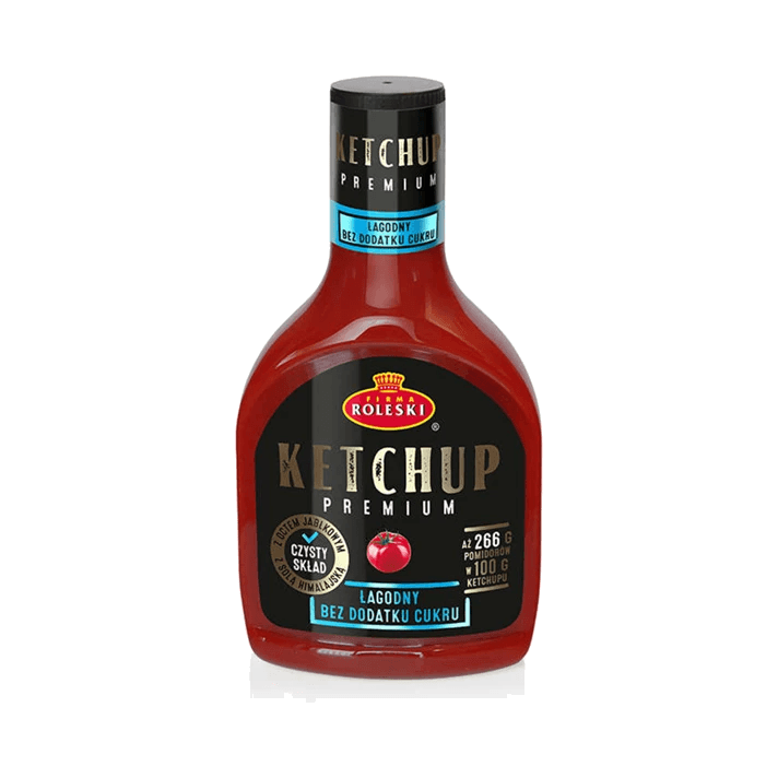 ROLESKI KETCHUP.PREMIUM BEZCUKRU425