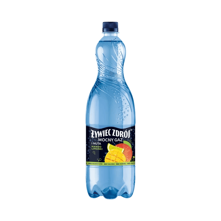 ŻYWIEC ZDRÓJ MOCNY GAZ MANG 1,5L DRS