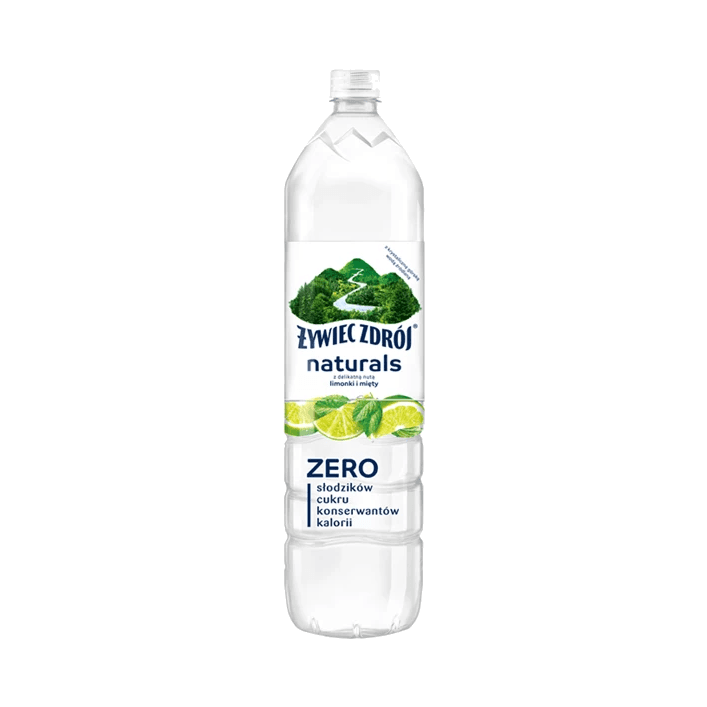 ŻYWIEC ZDRÓJ NATURALS LIMON MIĘT DRS