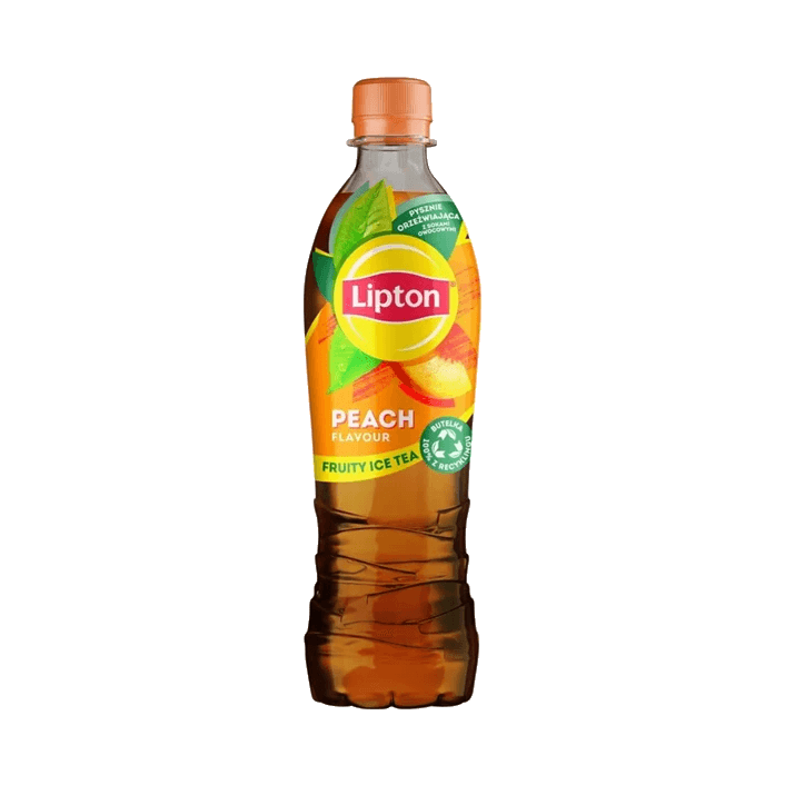LIPTON:PEACH 20% JUICE 500ML DRS