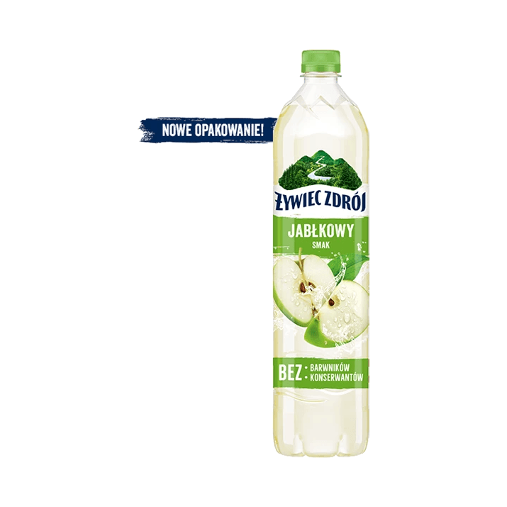 ŻYWIEC ZDRÓJ Z NUTĄ JABŁ+SOK 1,2LDRS