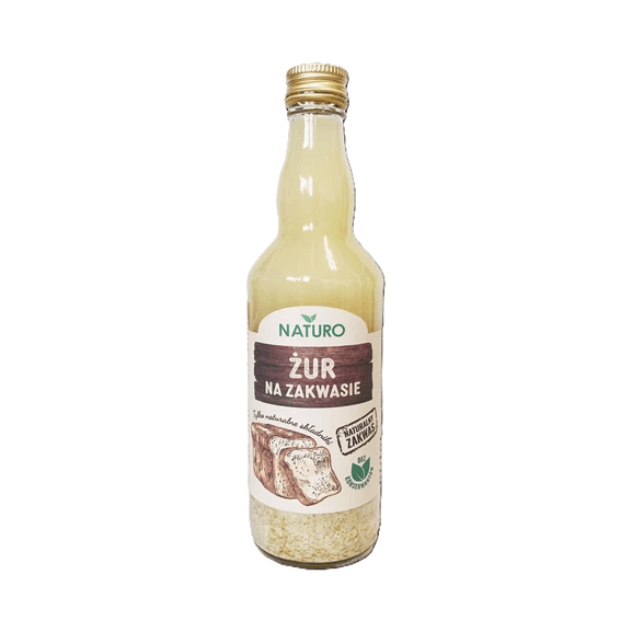 POLBIOECO ŻUR NA ZAKWASIE 500ML
