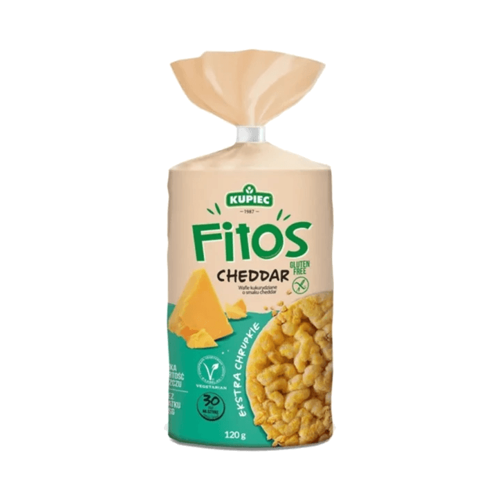 KUPIEC FITOS WAFLE KUKUR CHEDDAR 120
