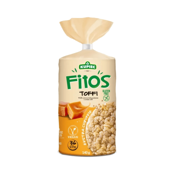 KUPIEC FITOS WAFLE RYŻ KUK TOFFI 140