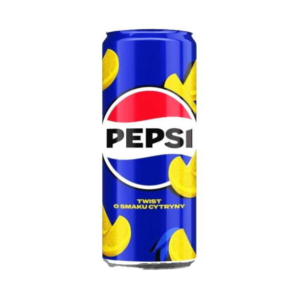 PEPSI TWIST LEMON PUSZKA 330ML DRS