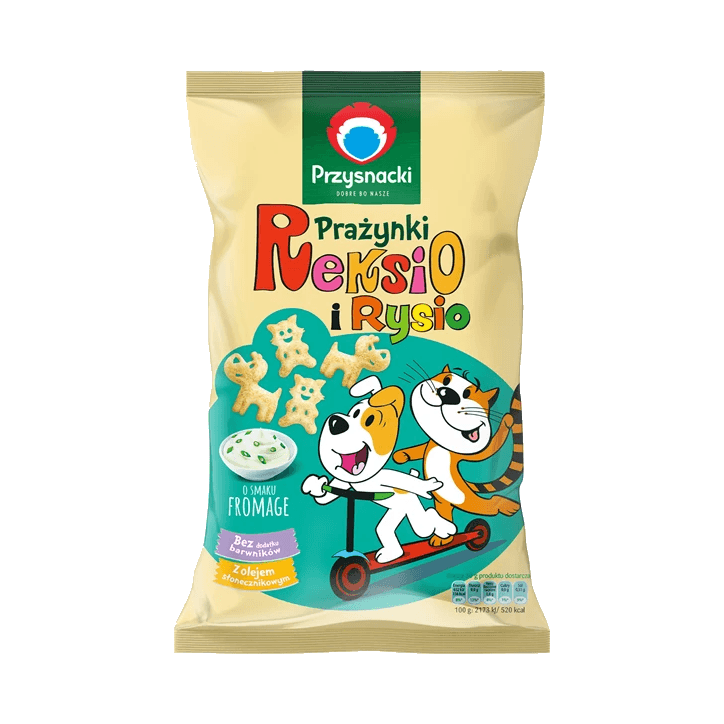 PRZYSNACKI PRAŻYNKI.REKSIO FROMAG 90