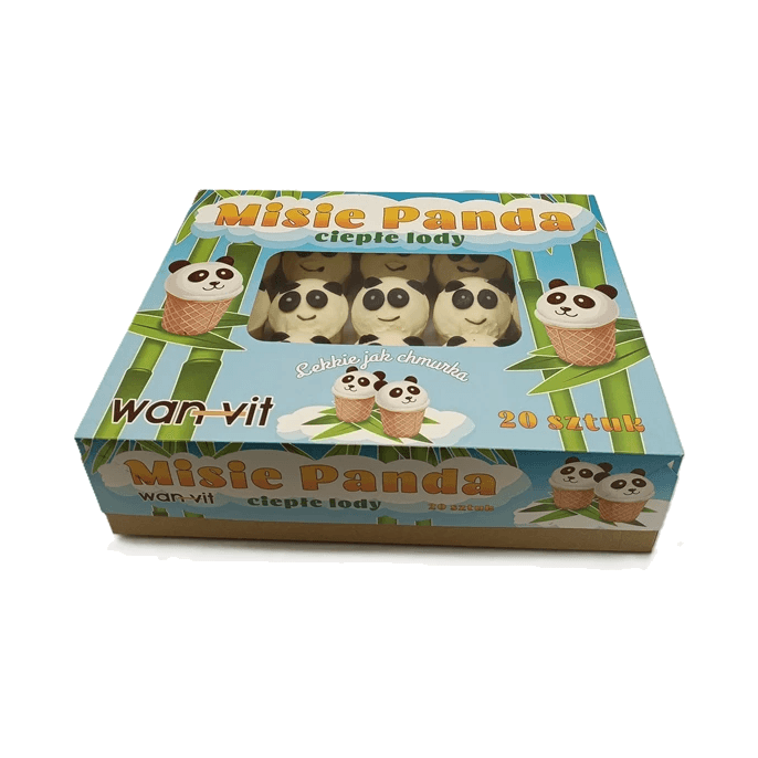 WAN VIT CIEPŁE LODY MISIE PANDA 20SZ