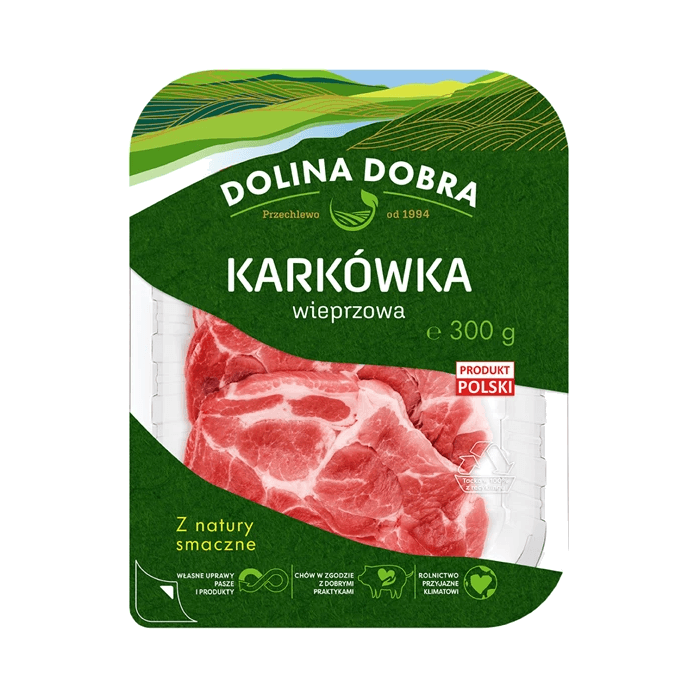 DOLINA DOBRA KARKÓWKA PLASTRY 300G