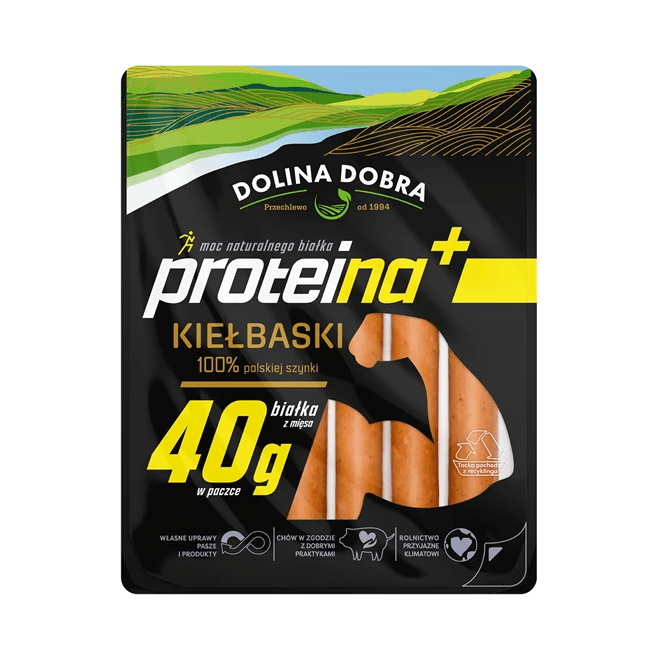 DOLINA DOBRA KIEŁBASKI PROTEINA 200G