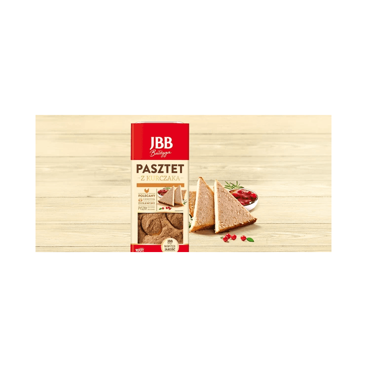 JBB PASZTET Z KURCZAKA OK. 1,6KG