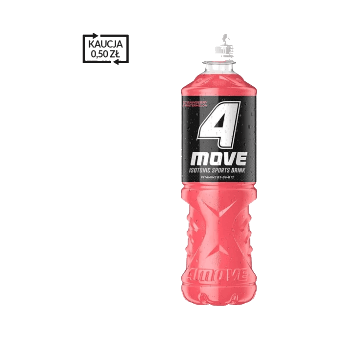 4 MOVE ISOT.STRAWBERRY PET 750ML DRS