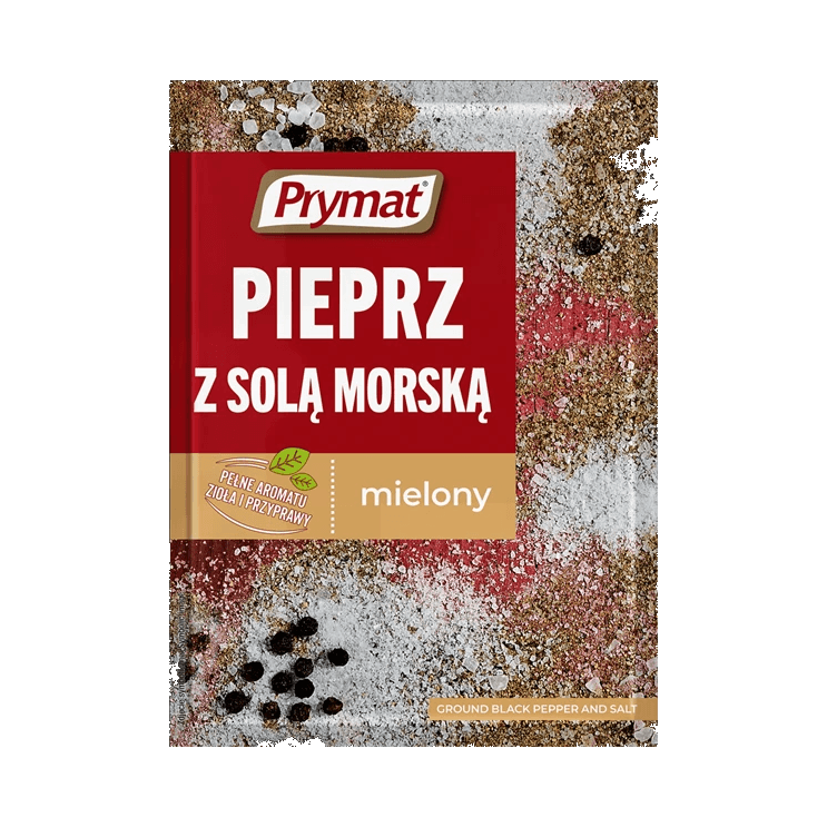 PRYMAT PIEPRZ Z SOLĄ MORSKĄ 20G