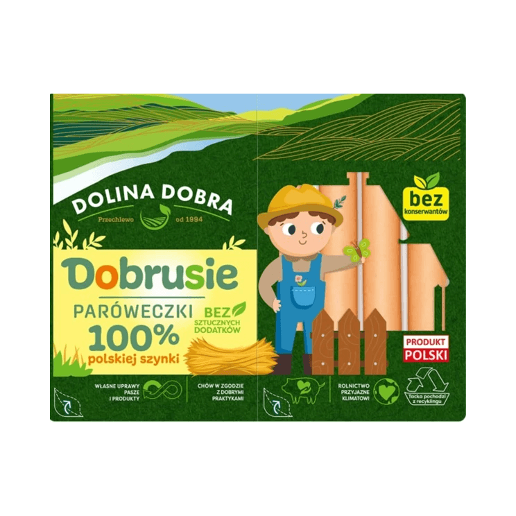 DOLINA DOBRA PARÓWKI DOBRUSIE 160G