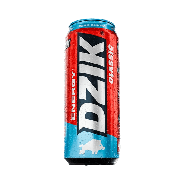 DZIK ENERGY CLASSIC  ZERO 500ML DRS