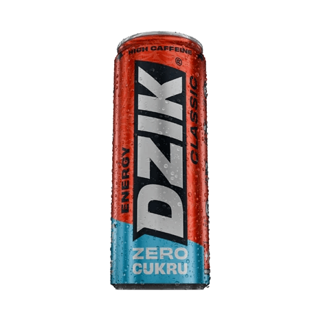 DZIK ENERGY CLASSIC  ZERO 250ML DRS