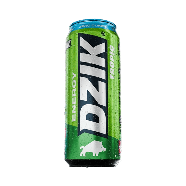 DZIK ENERGY TROPIC ZERO 500ML DRS