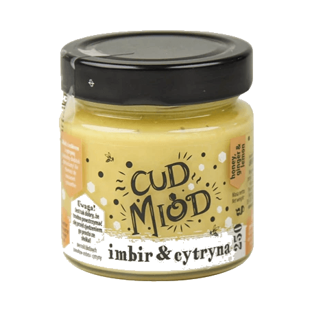 BARTNIK CUD MIÓD Z IMBIREM&CYTR 250G