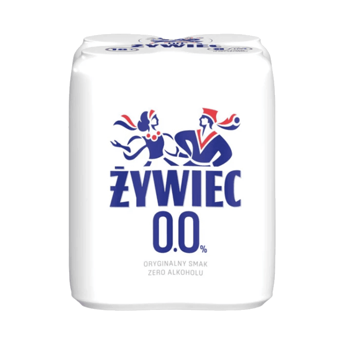 ŻYWIEC PIWO 0% 4-PAK PUSZKA 500MLDRS