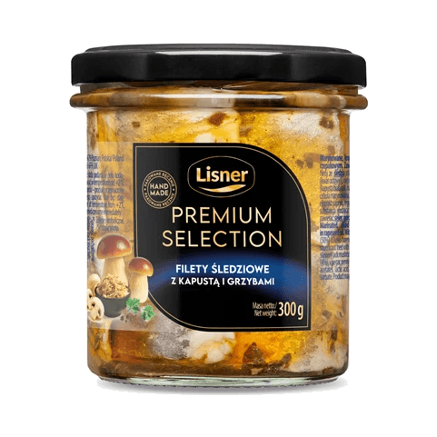 LISNER FILET ŚLEDŹ KAP/GRZ 300G PREM
