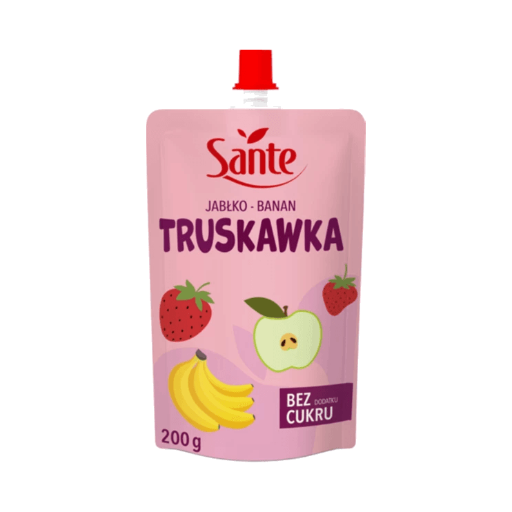 SANTE MUS TRUSKAW-BANAN-JABŁKO 200G