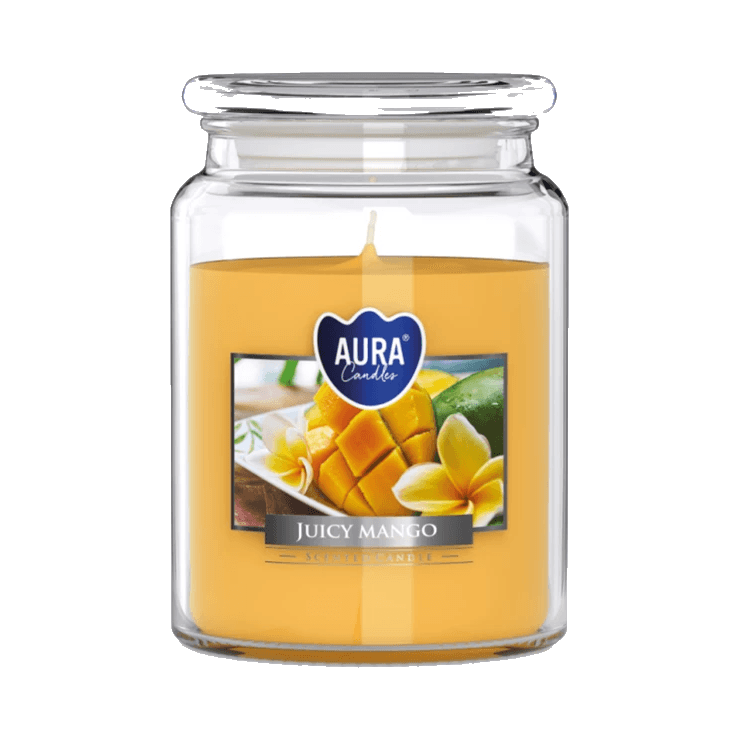 DUŻE ŚWIECE ZAPACHOWE SOCZYSTE MANGO