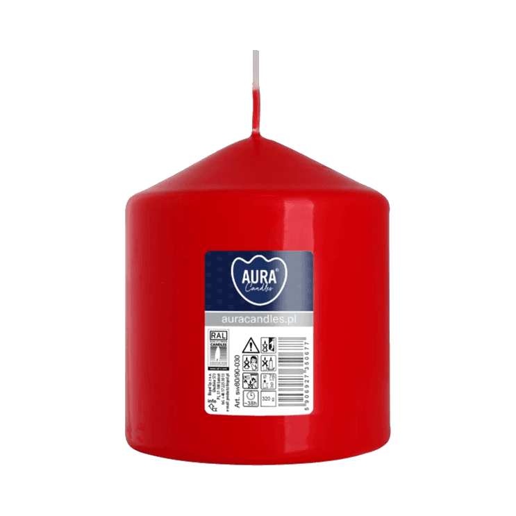 ŚWIECA WALEC WYS 9CM SW80/90-030 CZE