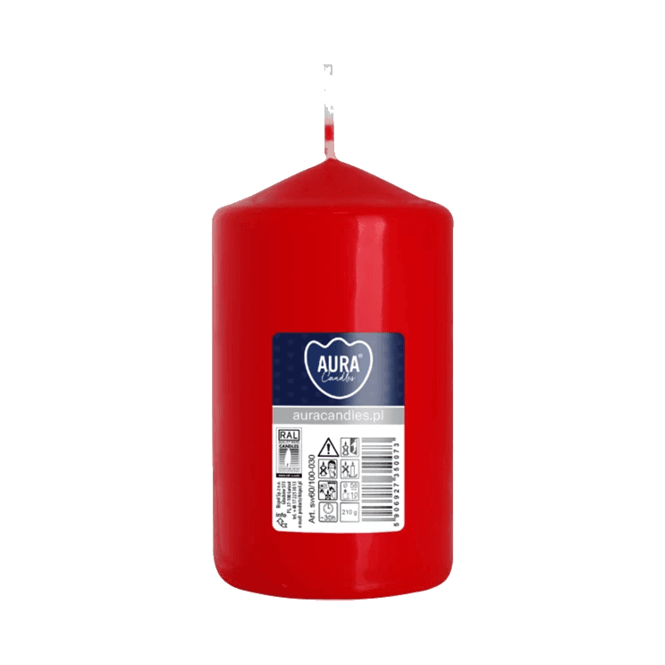 ŚWIECA WALEC WYS 10CM SW60/100-030 C