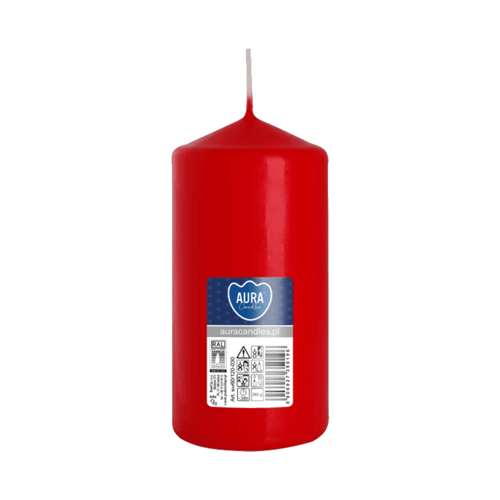 ŚWIECA WALEC WYS 12CM SW60/120-030 C
