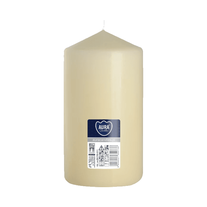 ŚWIECA WALEC WYS 15CM SW80/150-011 E