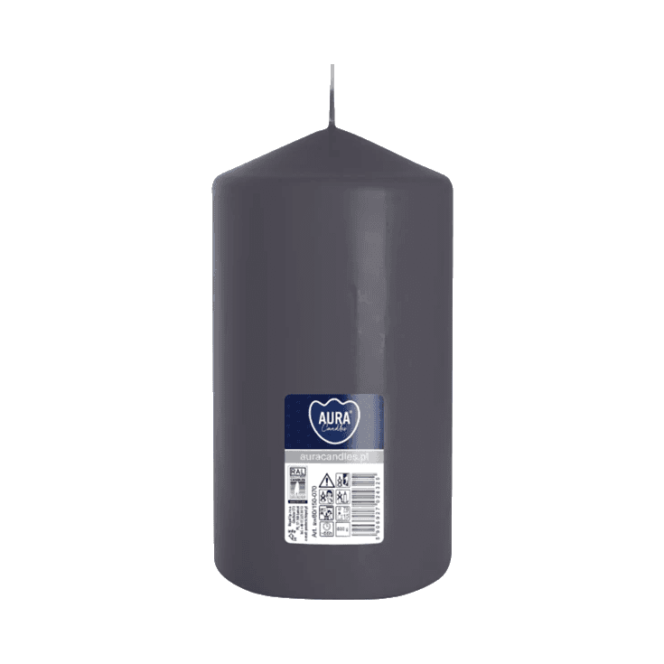 ŚWIECA WALEC WYS 15CM SW80/150-070 S
