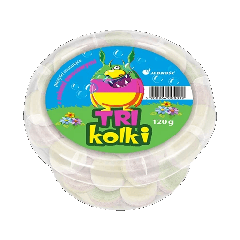 JEDNOŚĆ PASTYLKI PUDR TRIKOLKI 120G